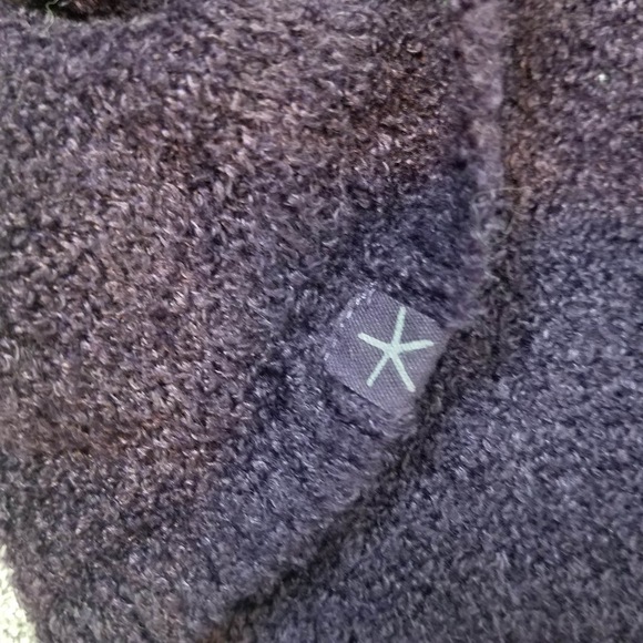 Barefoot Dreams Cozychic Lite Drape Front Calypso Wrap cardigan sz S / M purple - Picture 5 of 8